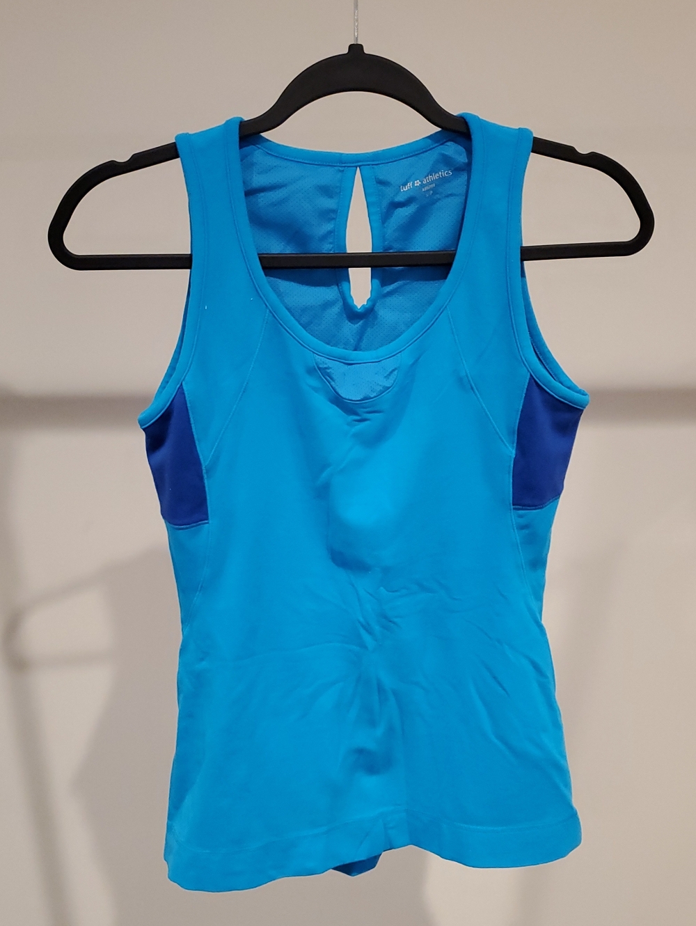 Tuff Athletics - Women's Blue Athletic Tank Top